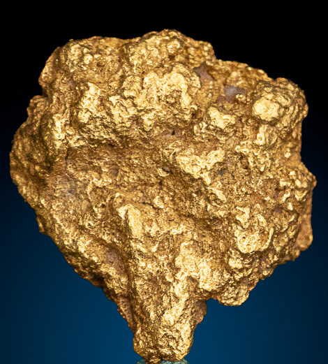 Rare large natural gold nugget specimen