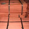 Electrolytic copper cathodes are used in electrical manufacturing
