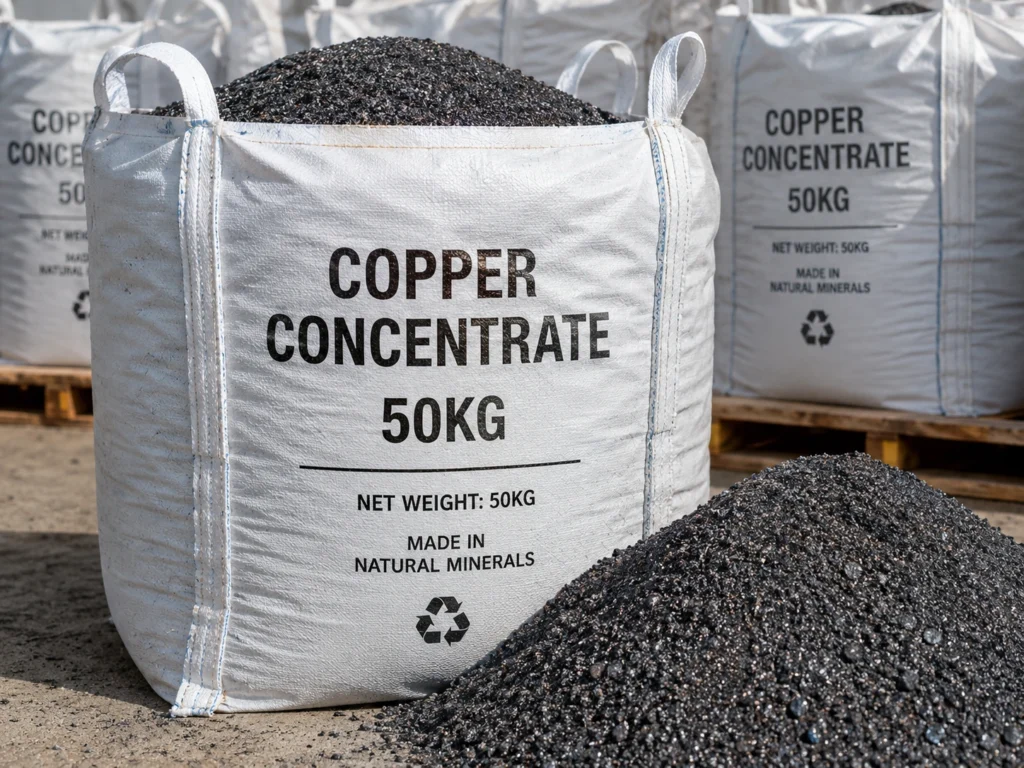 copper concentrate industrial material