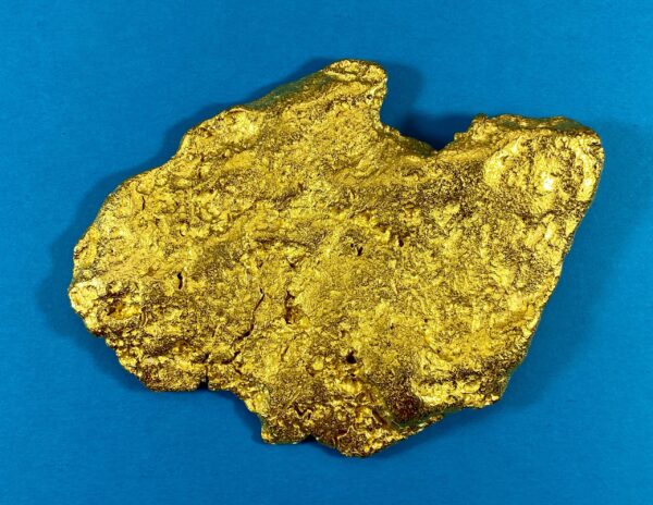 large natural gold nugget specimen