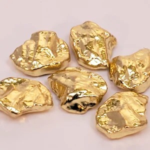 real gold nuggets vs fake comparison